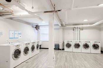 On-site laundry facilities